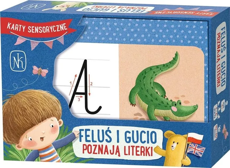 Nasza Księgarnia, Feluś i Gucio poznają literki, gra edukacyjna
