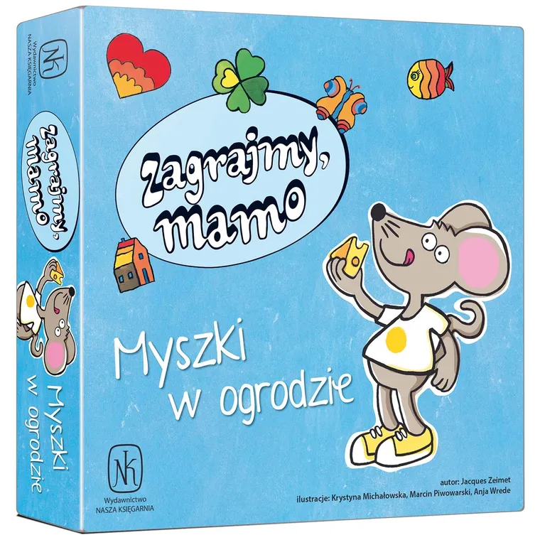 Nasza Księgarnia, Zagrajmy, mamo, Myszki w ogrodzie, gra familijna