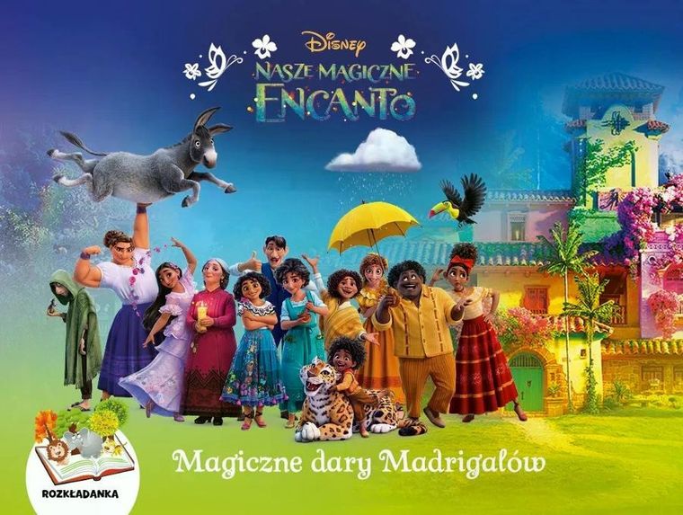 Nasze magiczne Encanto. Magiczne dary Madrigalów. Rozkładanka