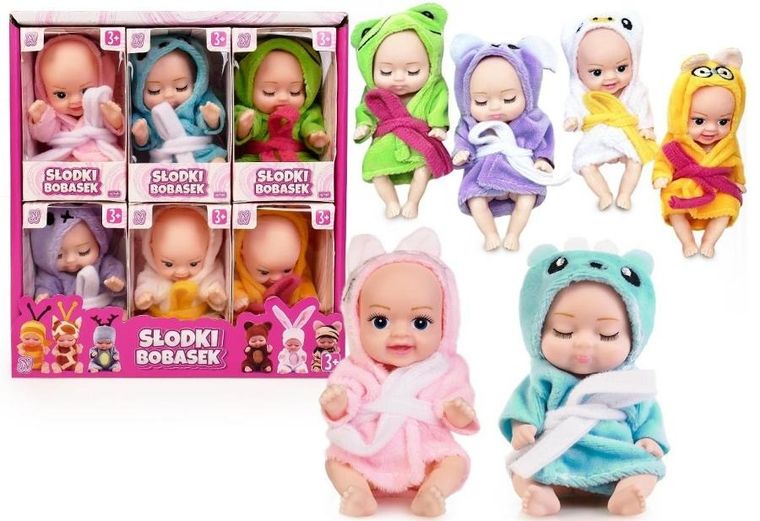 Natalia, mini lalka bobas, 13 cm, 1 szt.