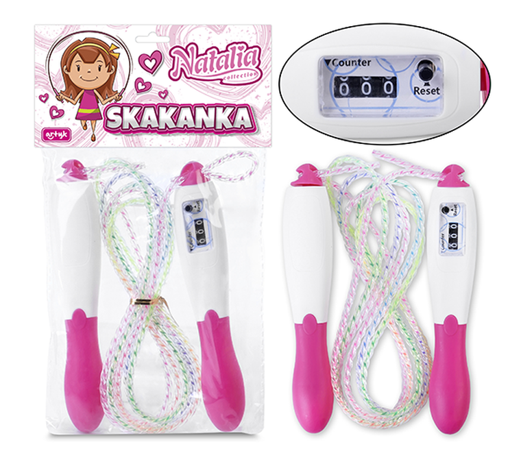 Natalia, skakanka z licznikiem