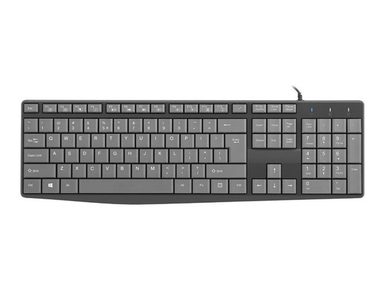 Natec, Nautilus, klawiatura, US Slim, 1.8m, NKL-1507