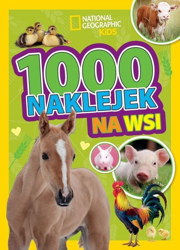 National Geographic Kids. Na wsi. 1000 naklejek