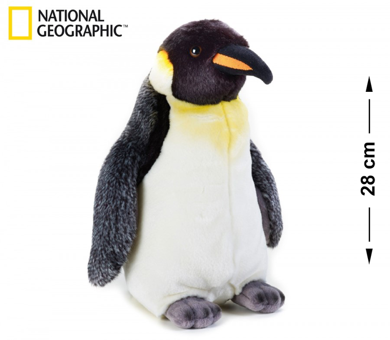 National Geographic, pingwin, maskotka, 28 cm