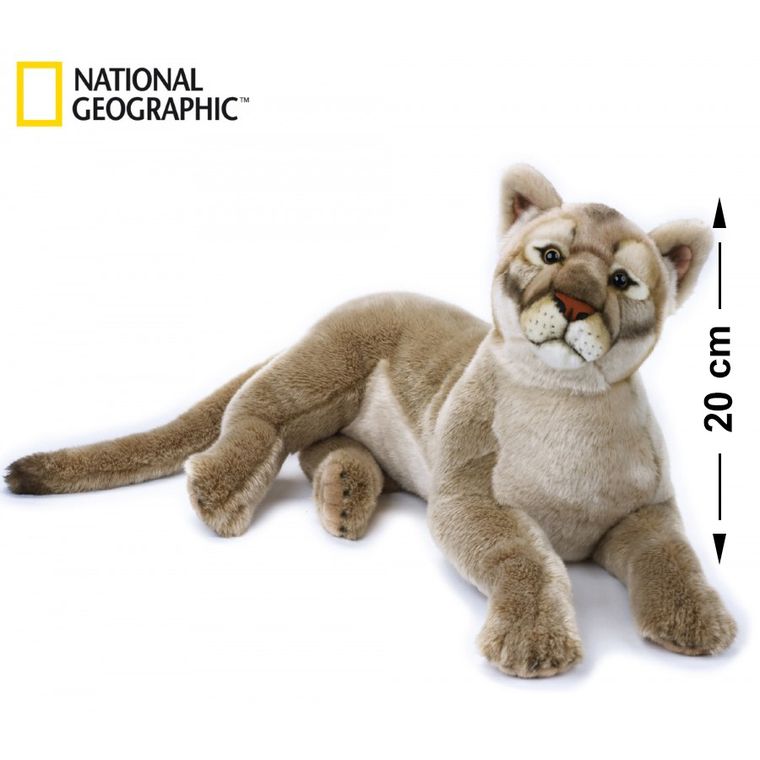 National Geographic, puma, maskotka, 20 cm