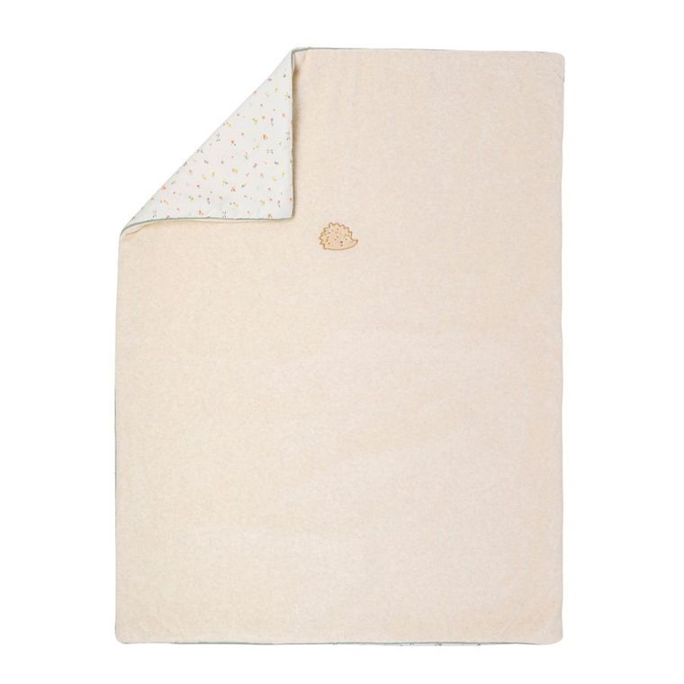 Nattou, Mila, Zoe & Lana, dwustronny kocyk do łóżeczka, 75-100 cm