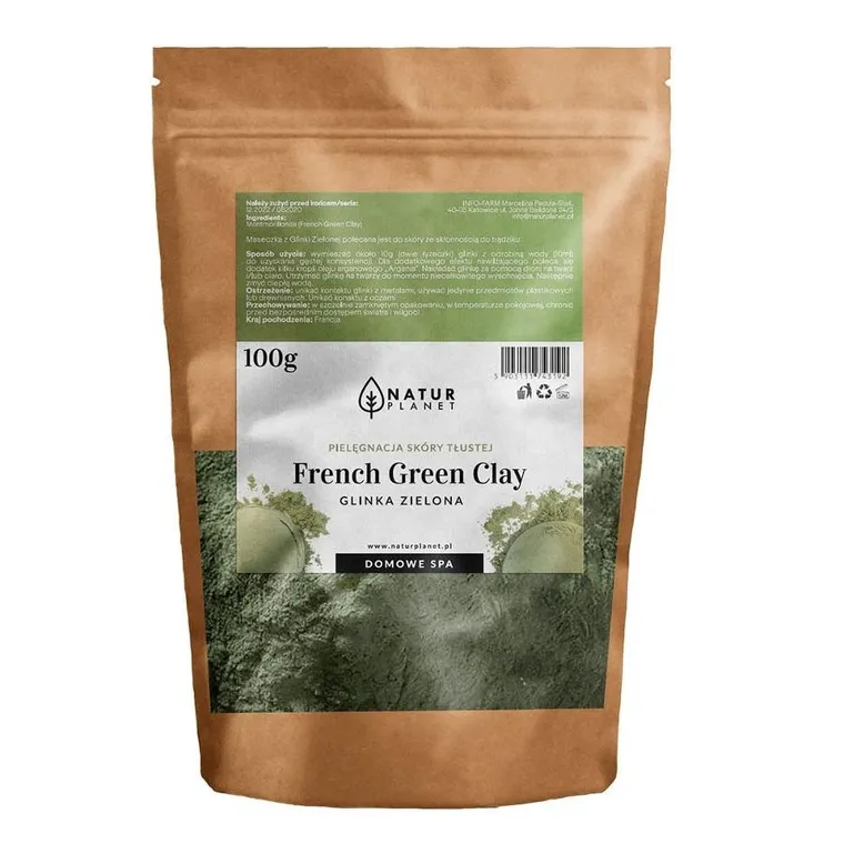 Natur Planet, glinka zielona, 100g