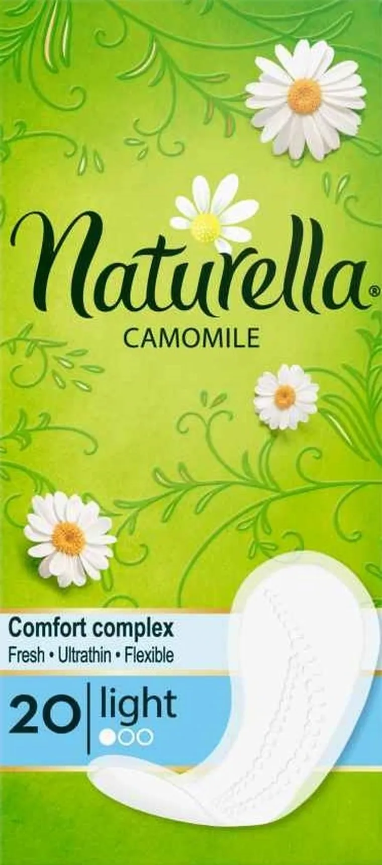 Naturella, Normal Camomile, wkładki higieniczne, 20 szt.