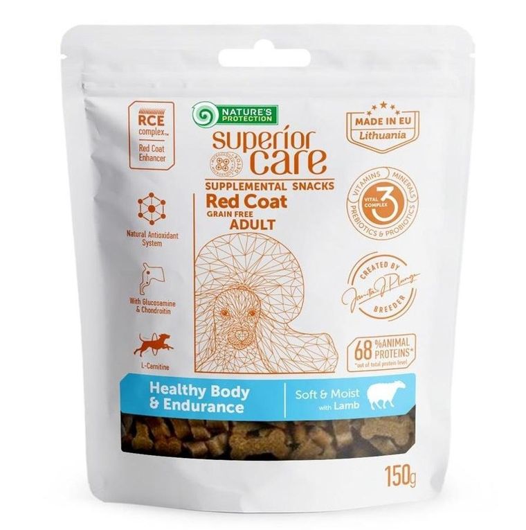 Nature's Protection, SC Healthy Endurance Lamb, przysmak dla psów, 150g