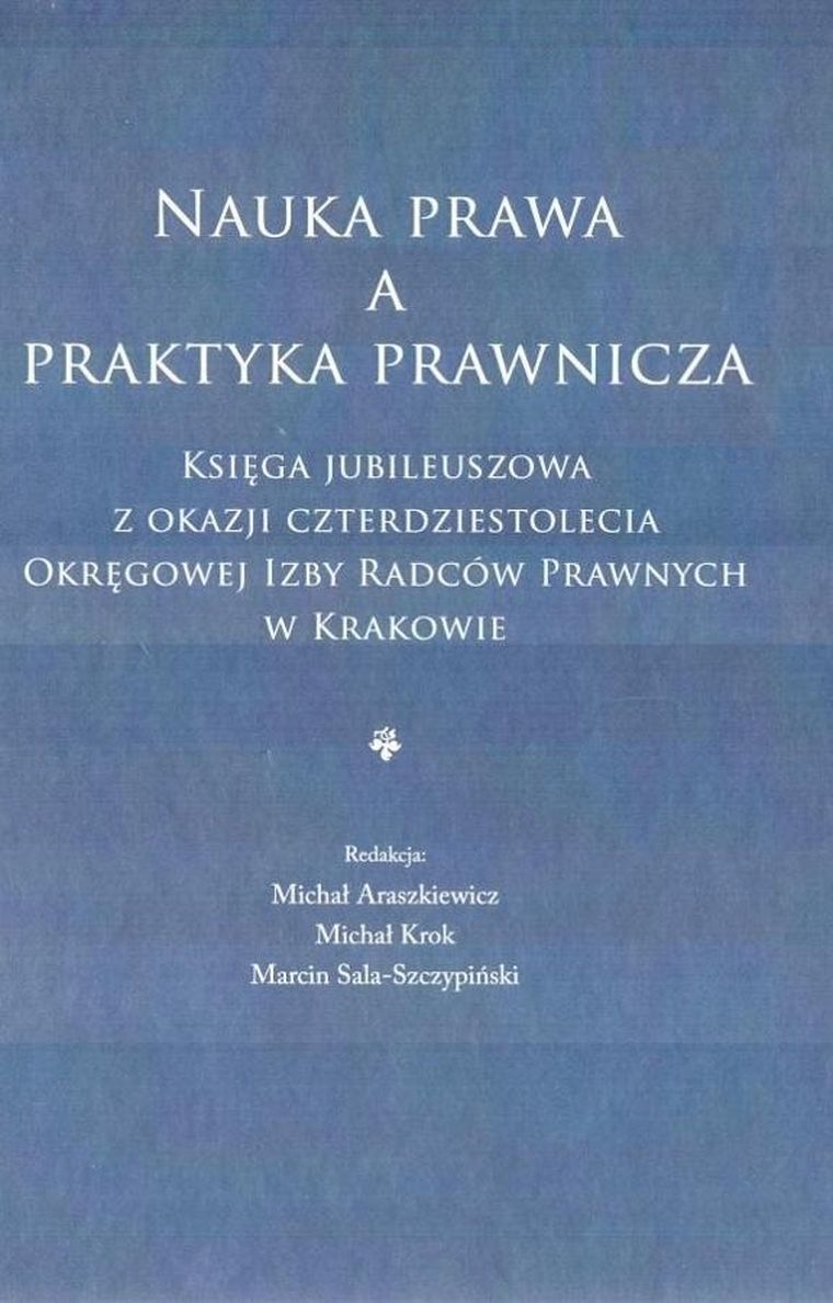 Nauka prawa a praktyka prawnicza