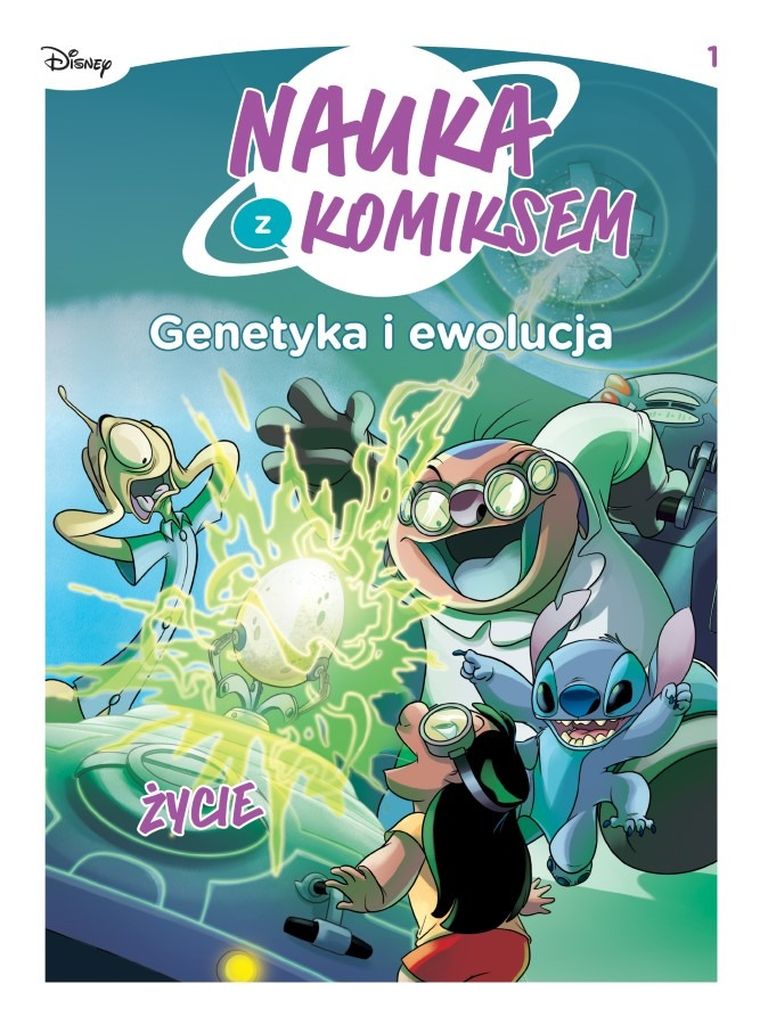 Nauka z komiksem. Genetyka i ewolucja. Tom 1. Życie