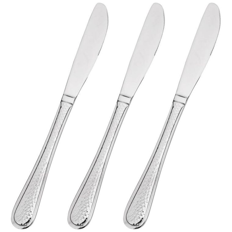 Nava, noże stołowe, stalowe, Siren, 3 elementy