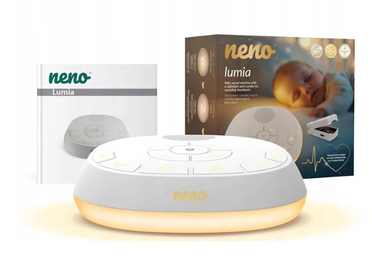Neno, Lumia, pozytywka z lampką nocną i sondą, nagrywająca bicie serca