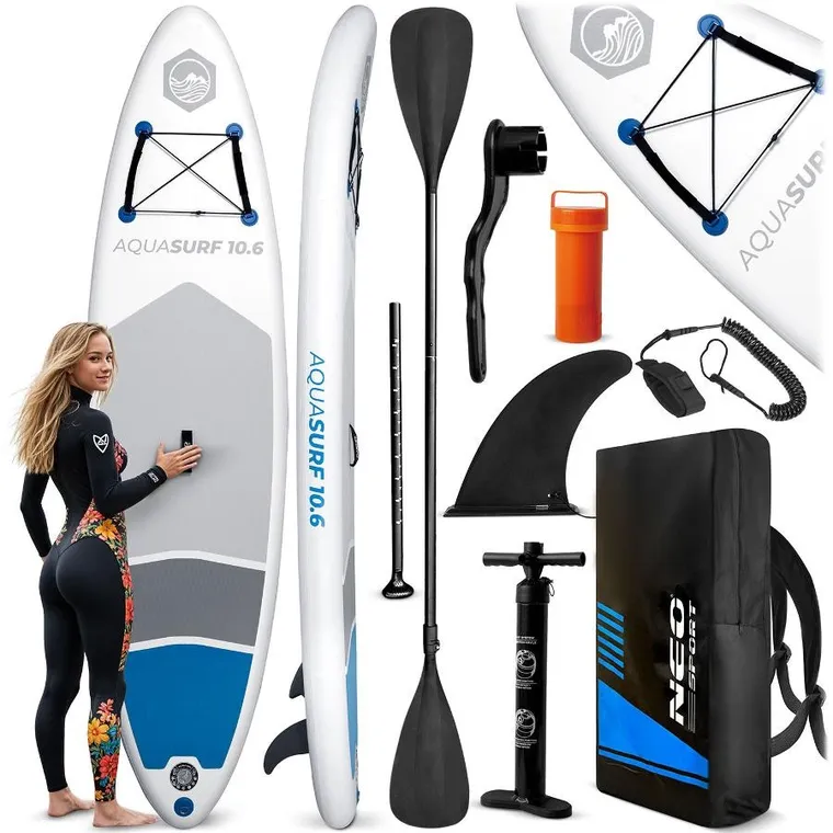 Neo-Sport, Aquasurf, deska SUP, 320-84-15 cm