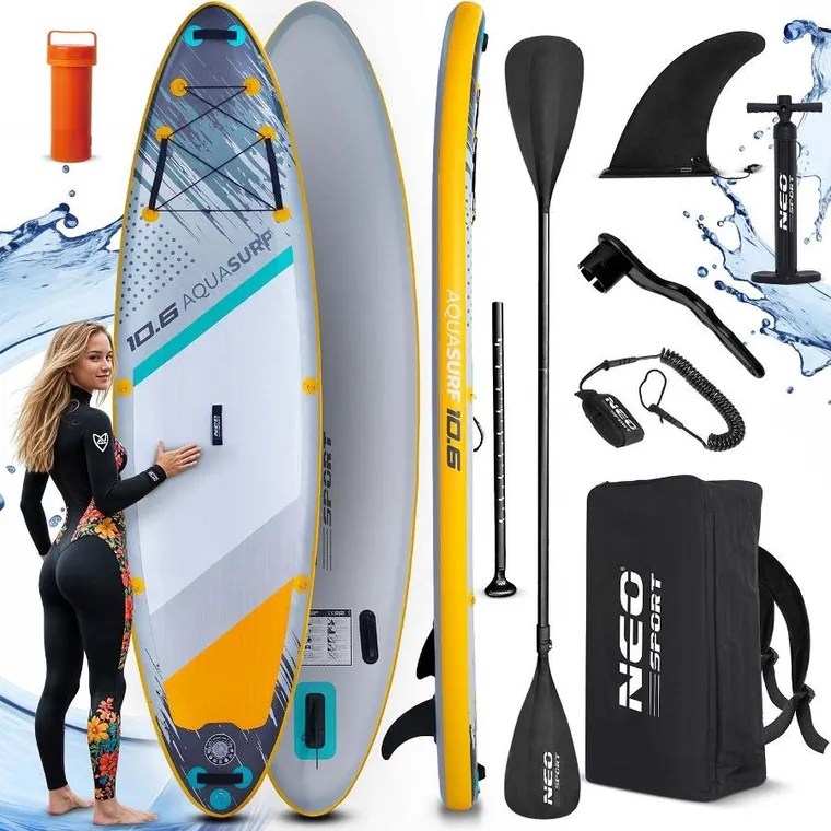 Neo-Sport, Aquasurf, deska SUP, 320-84-15 cm