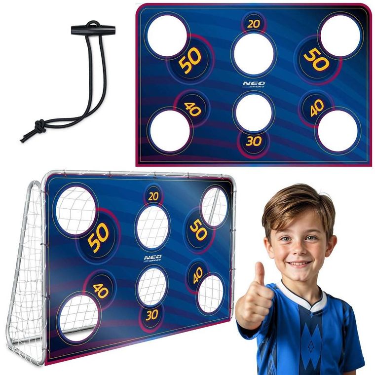 Neo-Sport, mata celnościowa do bramek, 215-150 cm