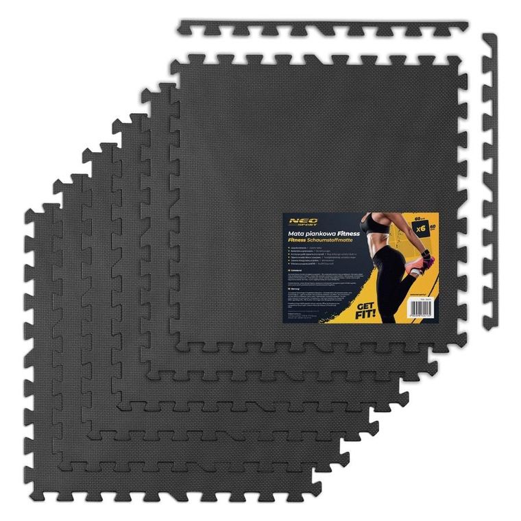 Neo-Sport, mata piankowa fitness, 180-120 cm