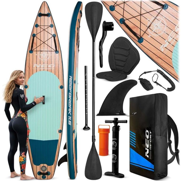 Neo-Sport, Reefbreak, deska SUP, 350-81-15 cm