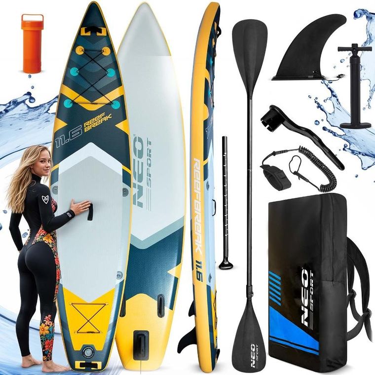 Neo-Sport, Reefbreak, deska SUP, 350-81-15 cm