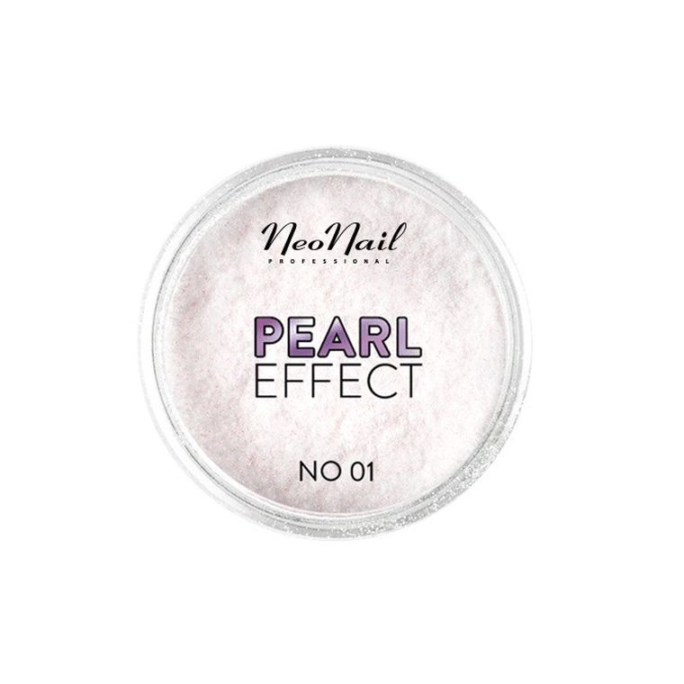 NeoNail, Pearl Effect, pyłek do paznokci, No. 01, 2g