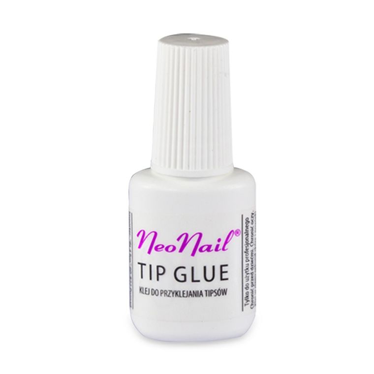 NeoNail, Tip Glue, klej do tipsów z pędzelkiem, 7.5g