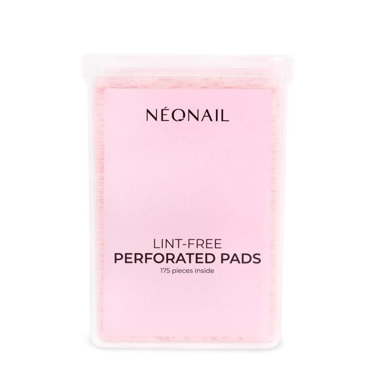 NeoNail, waciki bezpyłowe perforowane, 175 szt.
