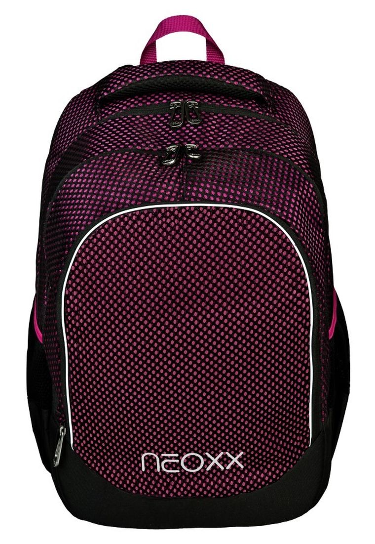 Neoxx, Fly, plecak szkolny, Crazy, różowy