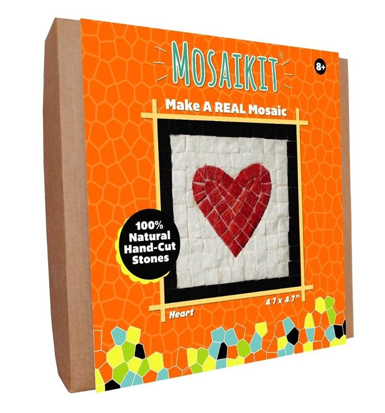 Neptune Mosaic, Serce, mozaika