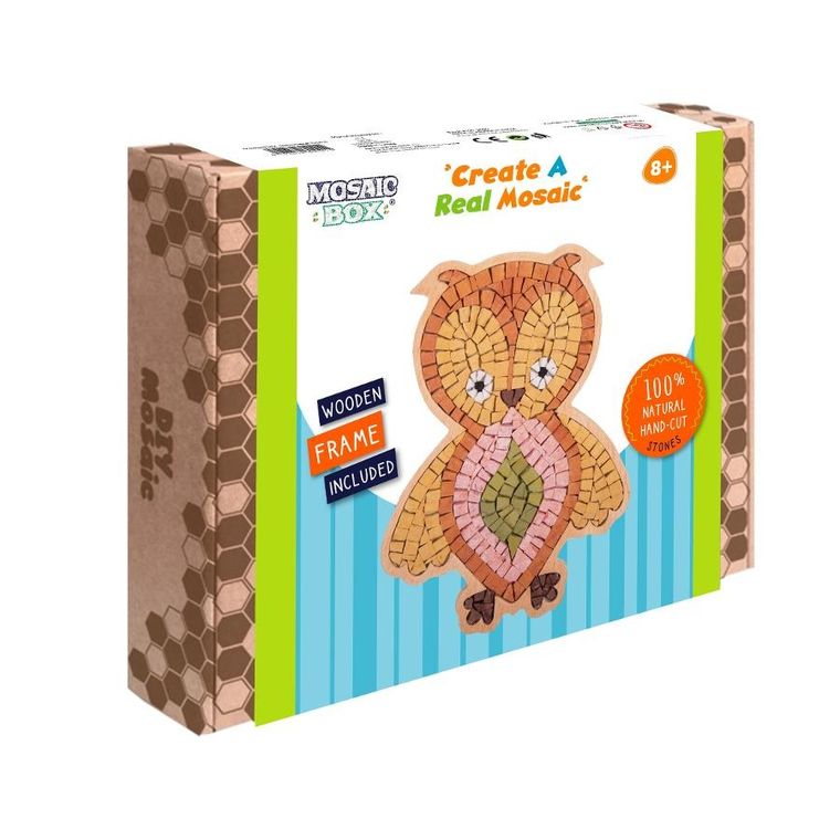 Neptune Mosaic, Sowa, mozaika