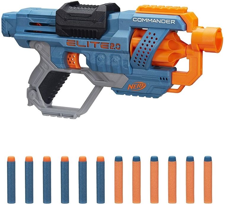 Nerf Elite 2.0, Commander RD-6, wyrzutnia i 12 strzałek