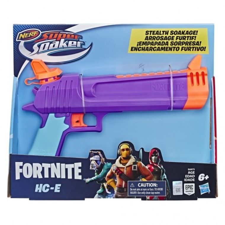 Nerf Fortnite, Supersoaker Haunted Hand, pistolet na wodę