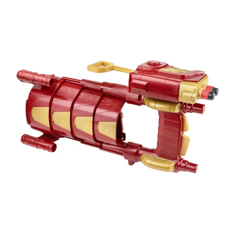 Nerf, rękawica Iron Mana z wyrzutnią, 2 strzałki