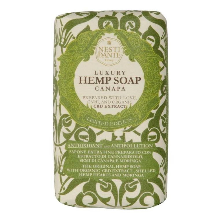 Nesti Dante, Luxury Hemp Soap, mydło toaletowe, 250 g