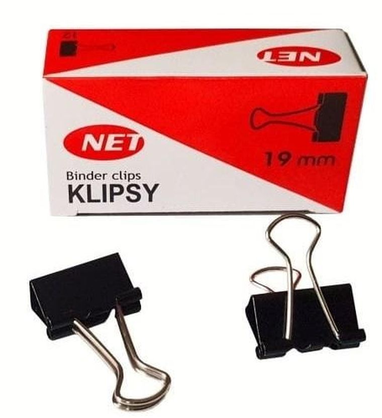 Net, klipsy, 15 mm, 12 szt.