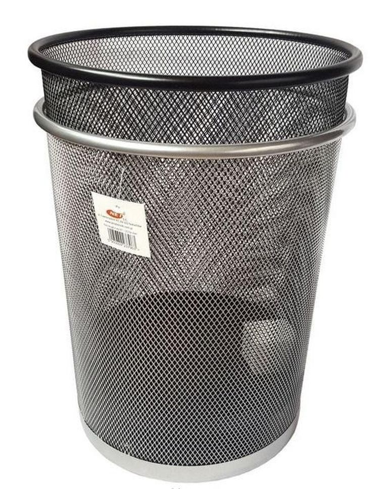 Net, kosz okrągły, czarny