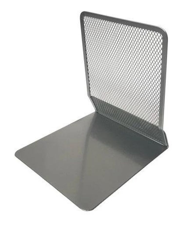 Net, podstawka do książek, srebrna, 2 szt.