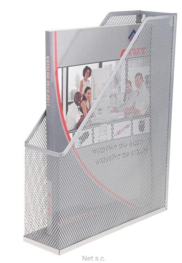 Net, pojemnik na dokumenty, srebrny