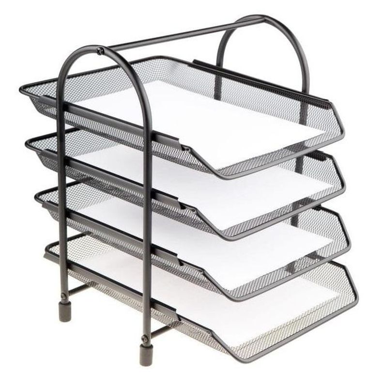 Net, półka na dokumenty, czarna