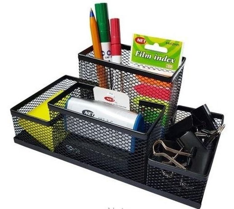 Net, przybornik jumbo, czarny