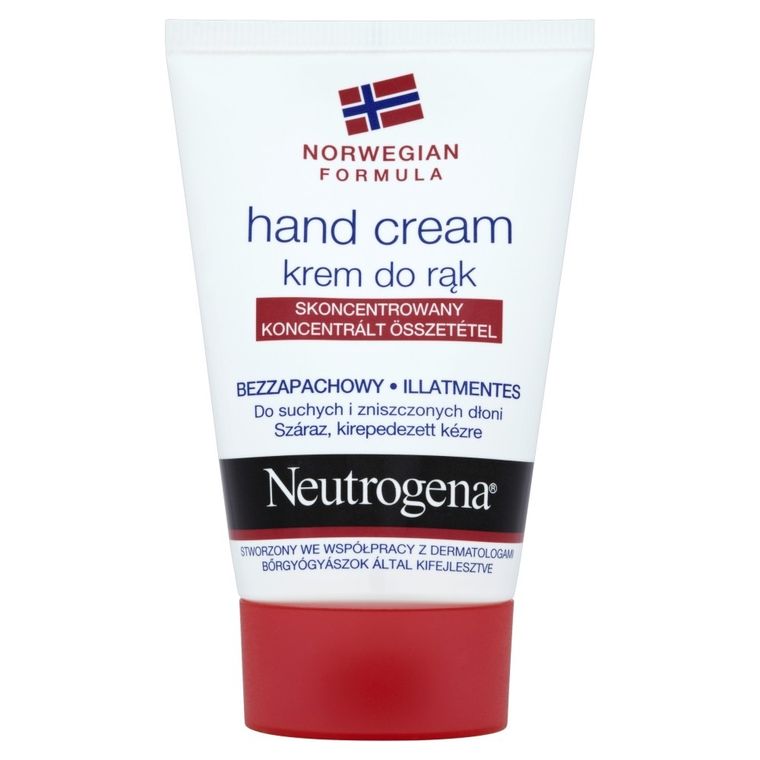 Neutrogena, Formuła Norweska, bezzapachowy krem do rąk suchych, 50 ml