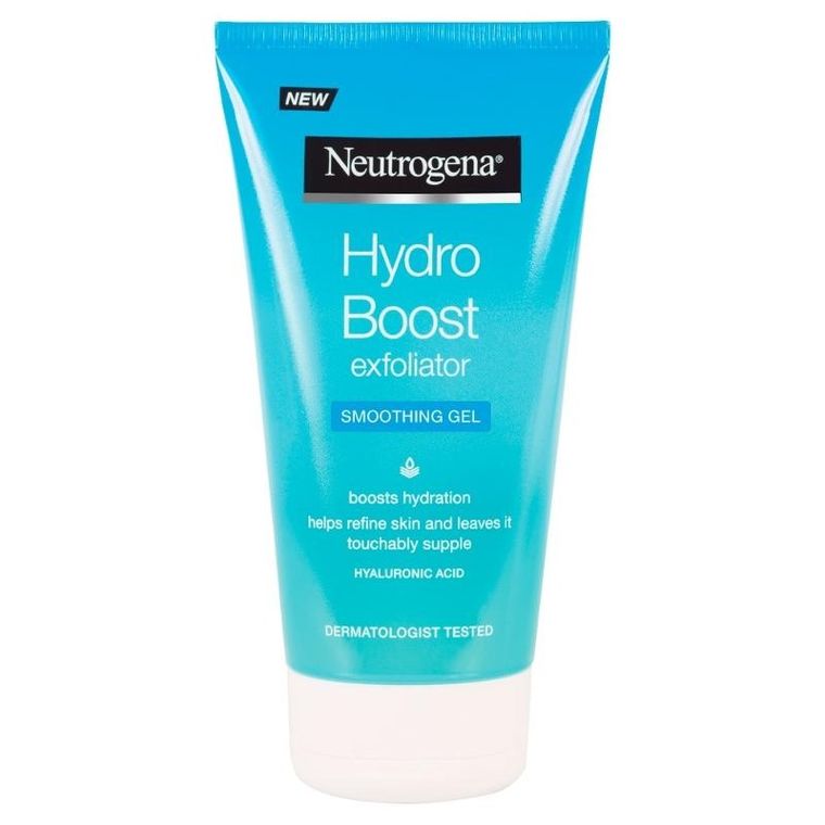 Neutrogena, Hydro Boost, wygładzający peeling do twarzy do cery suchej, 150 ml
