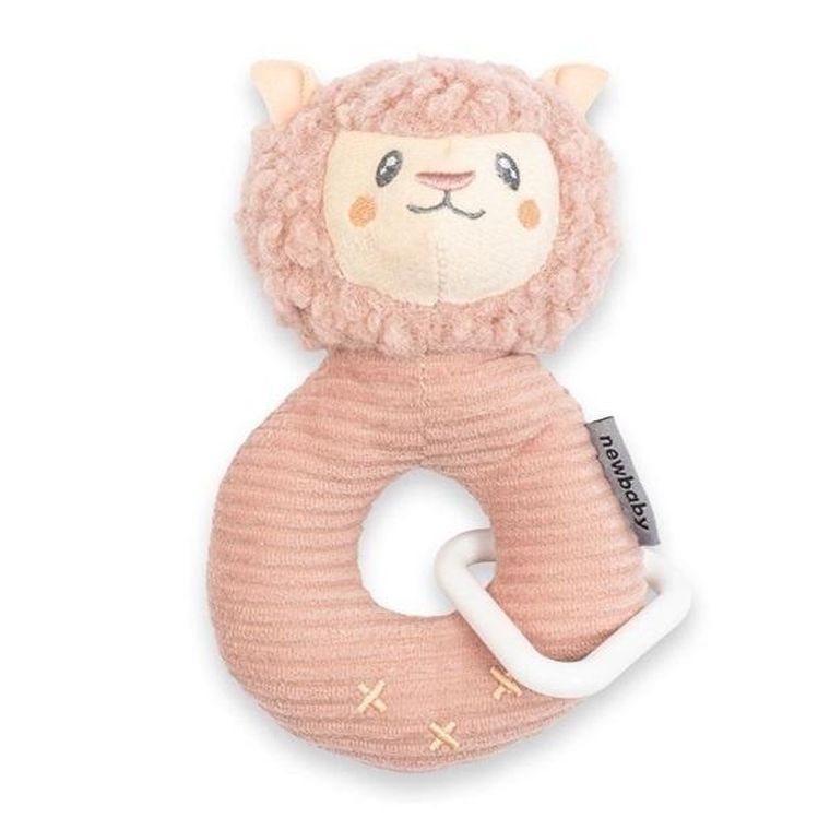 New Baby, grzechotka, lama