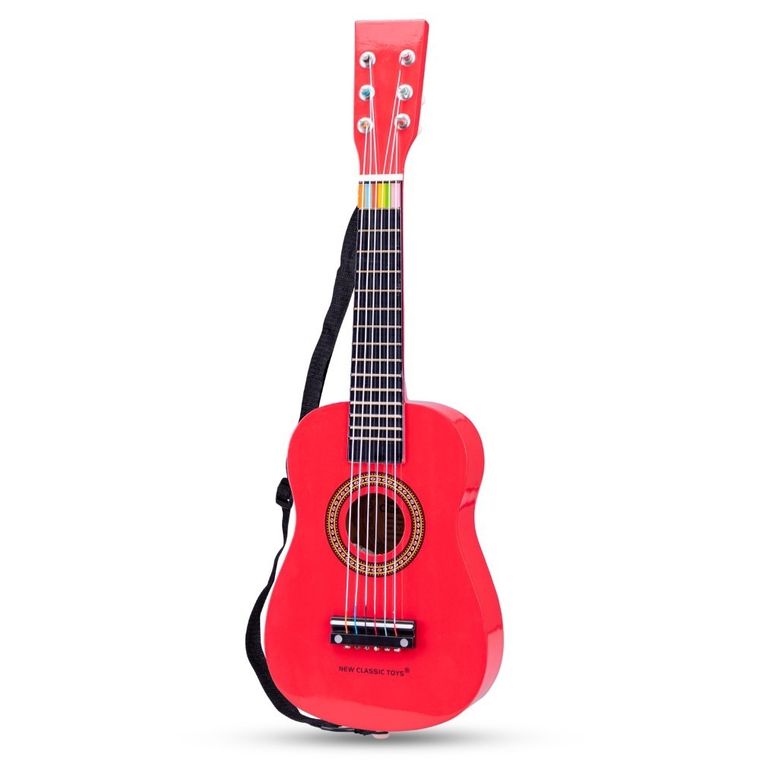 New Classic Toys, gitara, czerwona