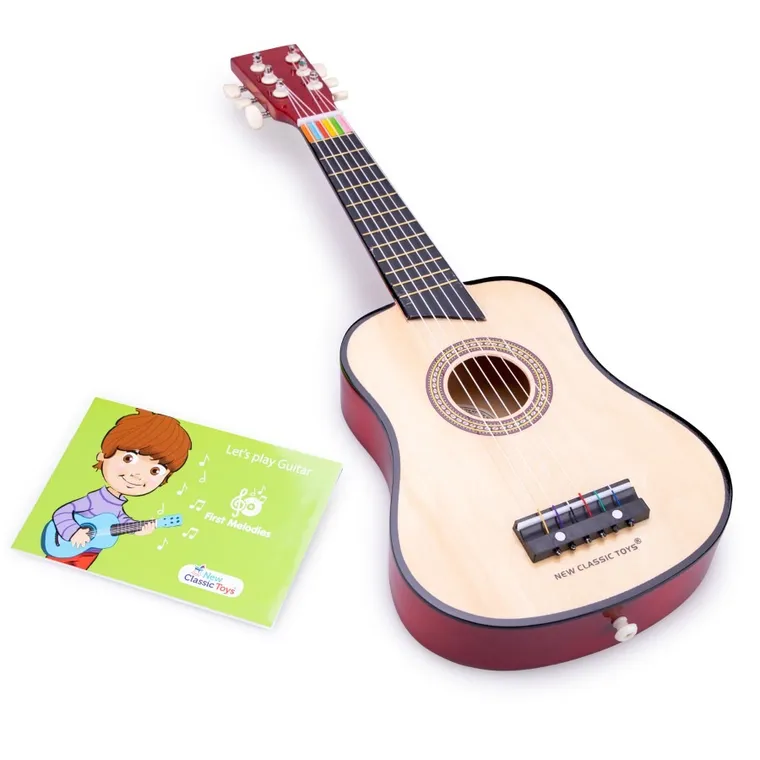 New Classic Toys, Gitara de Luxe, naturalna