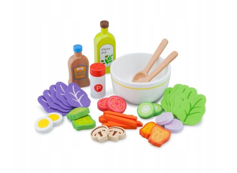 New Classic Toys, zestaw sałatkowy