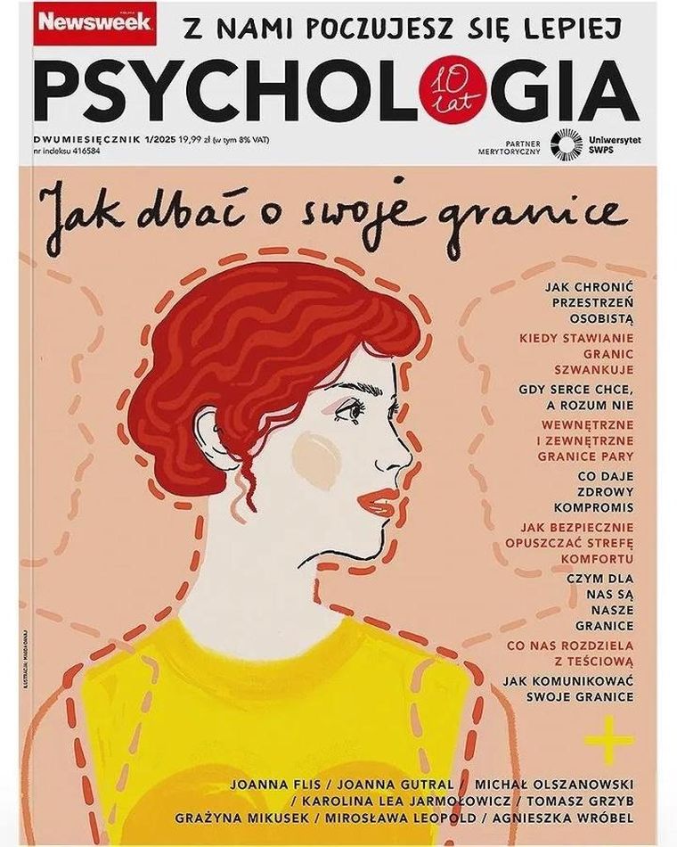 Newsweek Psychologia 1/2025. Jak dbać o swoje granice