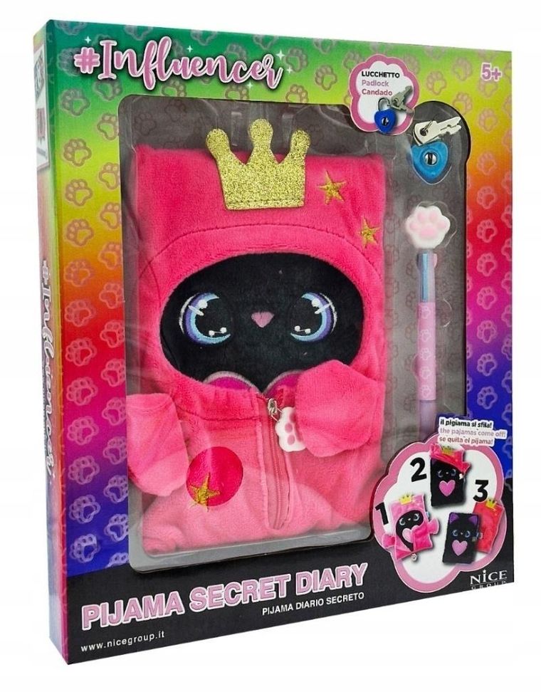 Nice Group, Influencer, pamiętnik, kotek w koronie