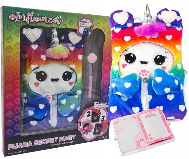 Nice Group, Influencer, pamiętnik, tęcza w serca