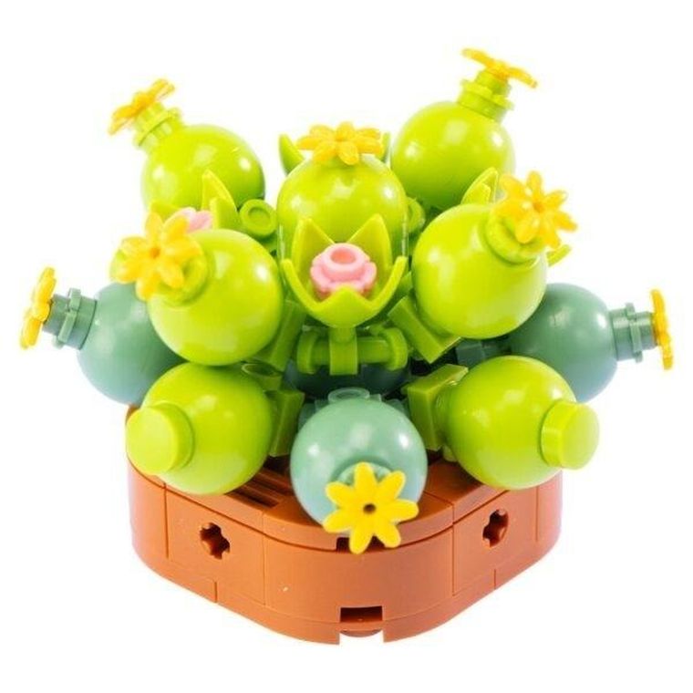 Nice Group, Mini Kwiaty, klocki konstrukcyjne, Konofit, 136 elementów