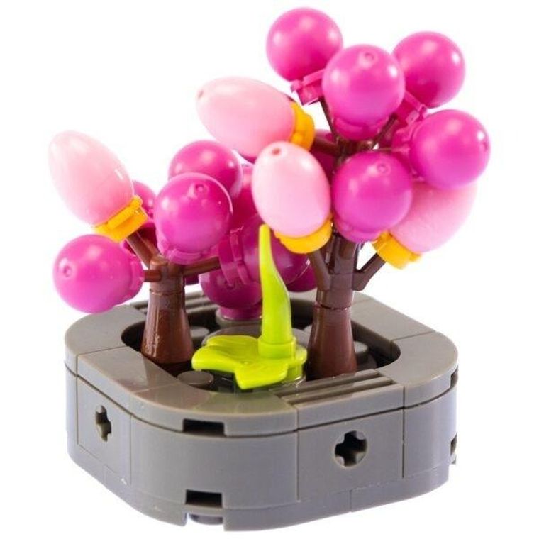 Nice Group, Mini Kwiaty, klocki konstrukcyjne, Nertera, 136 elementów